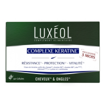 Complexe Kératine - Résistance & Vitalité - Luxéol - 90 Gélules