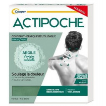Actipoche Cold or hot thermal cushion - Cervical and Trapezius - 15 X 41cm