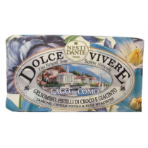Savon Lago Di Como - jasmin, pistils de crocus et jacinthe bleue - Dolce Vivere - Nesti Dante -250g