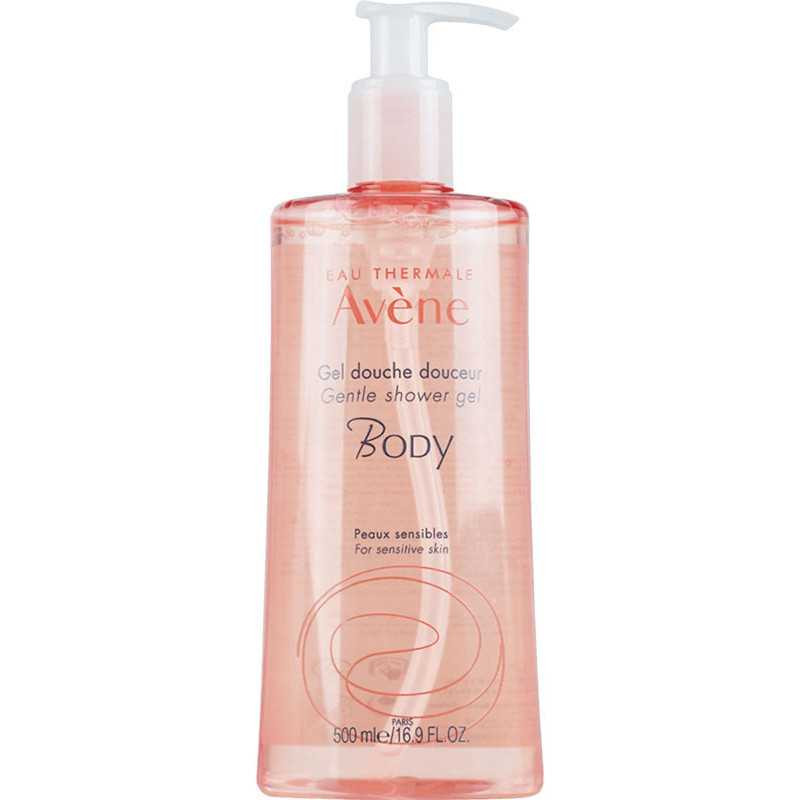 Body Gentle Shower Gel - Avène - Pump bottle 500 ml