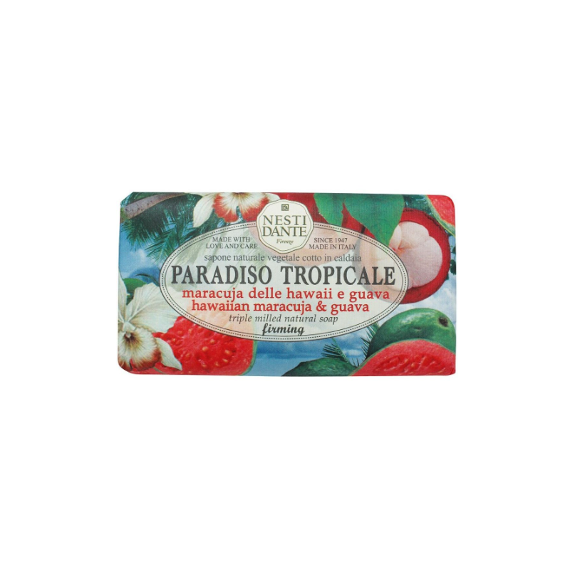 Savon Paradiso Tropicale - Fruit de la Passion - Goyave - Dolce Vivere - Nesti Dante -250g