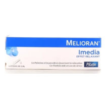 Melioran Imedia - Effet Relaxant - Pileje - 4 Sticks de 5 ml