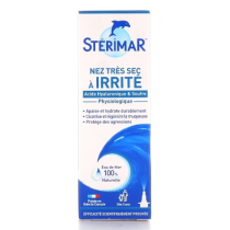 Spray Nasal - Nez Très Sec & Irrité - Acide Hyaluronique & Soufre - Stérimar - 20 ml