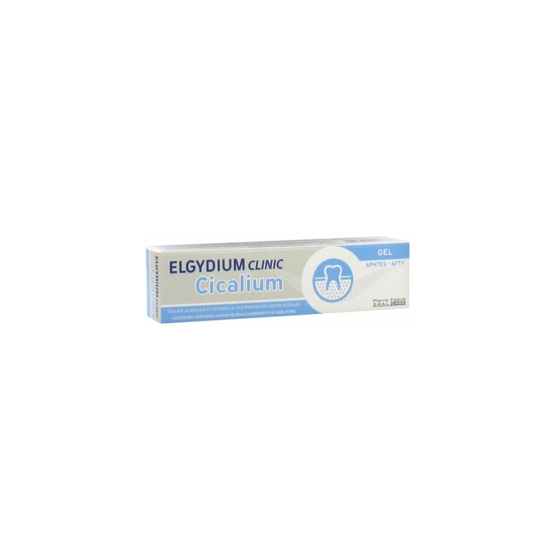 Cicalium Gel - Mouth ulcers & Mouth lesions - Elgydium Clinic - 8 ml