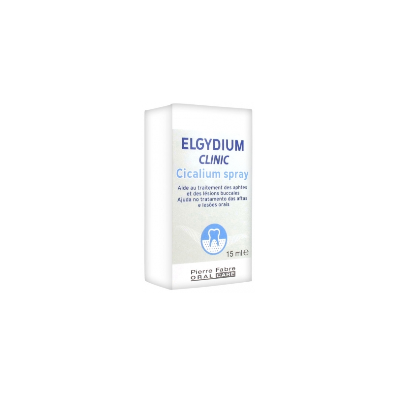 Cicalium Spray - Aphtes & Lésions buccales - Elgydium Clinic - 15 ml