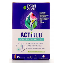 Actirub - Cold Shots - Green Health - 15 tablets