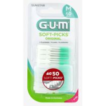 Cure-Dents Médium - Soft Picks Original - G.U.M - 50 unités