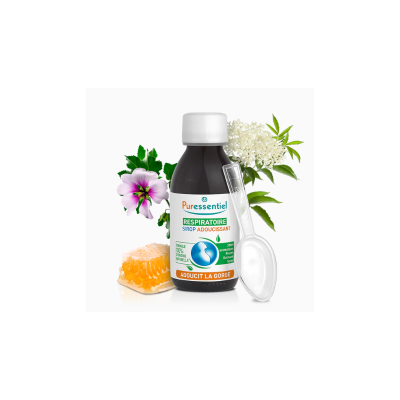 Respiratory Softening Syrup 100% Of Natural Origin - Puressentiel - 125 ml
