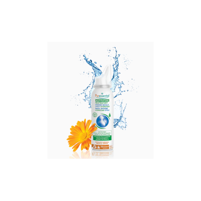 Spray Hygiène Nasale Hydratant Respiratoire Puressentiel 100 ml
