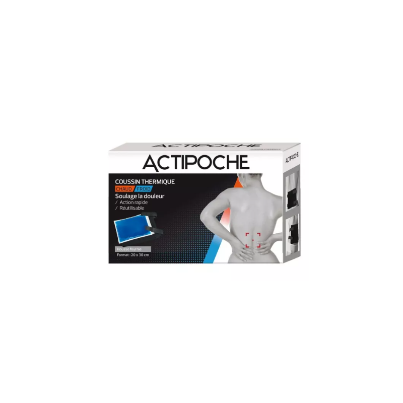 Actipoche - Thermal Cushion + Cover - Large Model 20 x 30 cm
