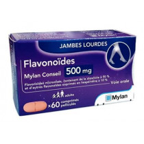 Purified Flavonoic - 500 mg - Viatris - 60 tablets
