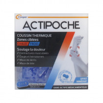 Actipoche Coussin Thermique Aux Microbilles + Housse - Petit Modèle 10 x 20 cm