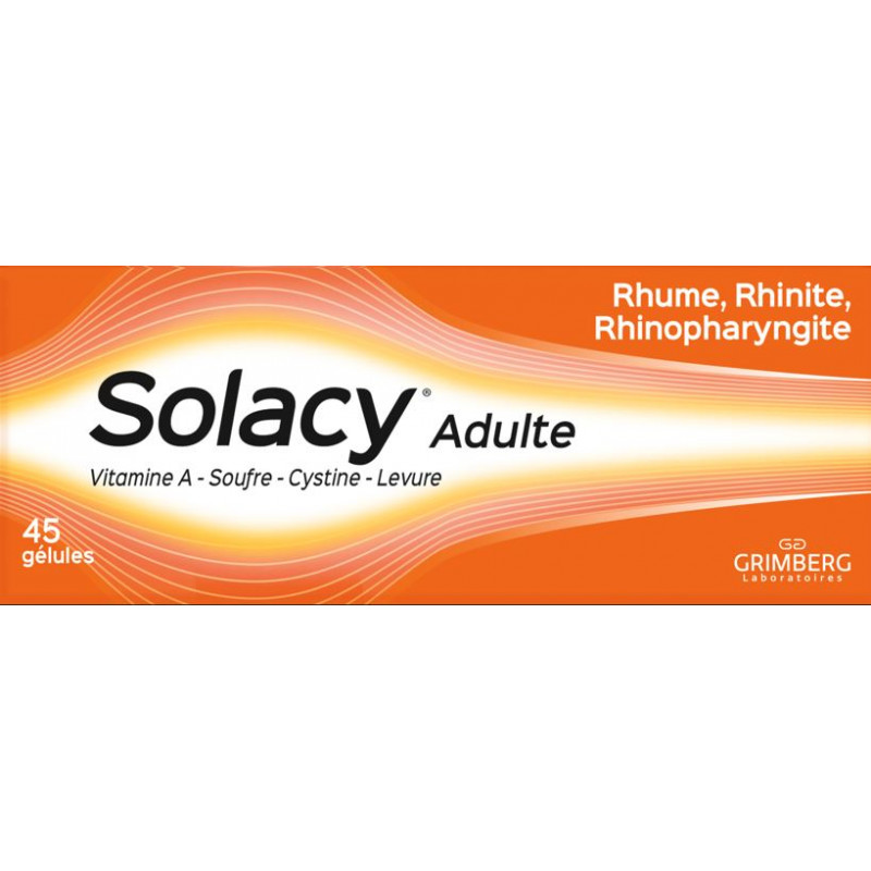 Solacy Adult Nasopharyngeal Disorders - 45 Capsules