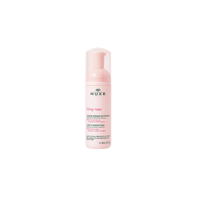 Airy Cleansing Foam - Very Rose - Nuxe - 150 ml