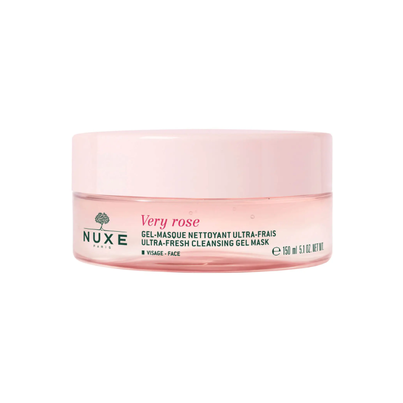 Gel-Masque Nettoyant Ultra-Frais - Very Rose - Nuxe - 150 ml