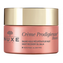 Baume-Huile Récupérateur Nuit - Crème Prodigieuse Boost - Nuxe - 50 ml
