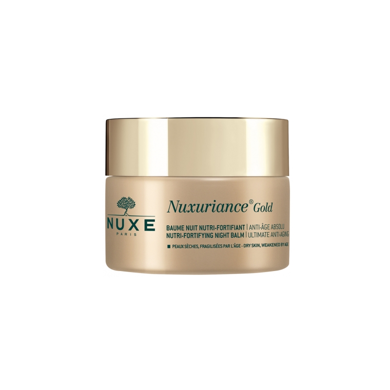 Nutri-Fortifying Night Balm - Absolute Anti-Aging - Nuxuriance Gold - Nuxe - 50 ml