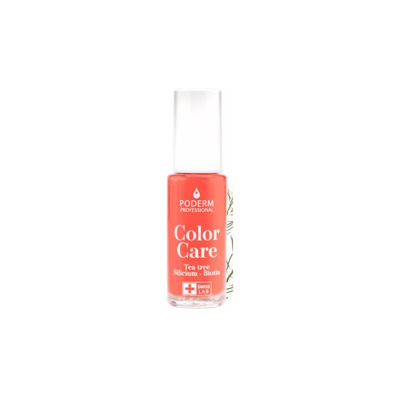 Care Nail Polish - Coral Pink n°273 - Poderm - 8 ml