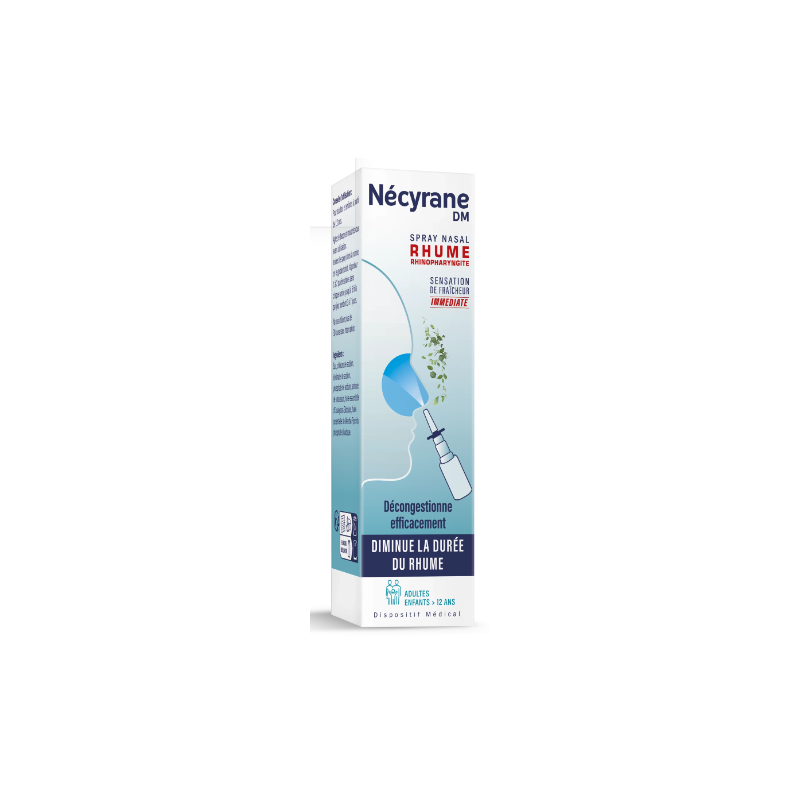 Necyrane - Solution for a Nasal Spray - for Colds and Rhino pharyngitis - 10ml