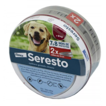 Seresto - Flea Control - Large dogs - Over 8 kg - 2 collars