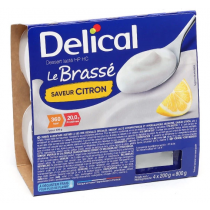 Lemon Brassé - Milky Cream Dessert - Gluten Free - Délical - 4x200g