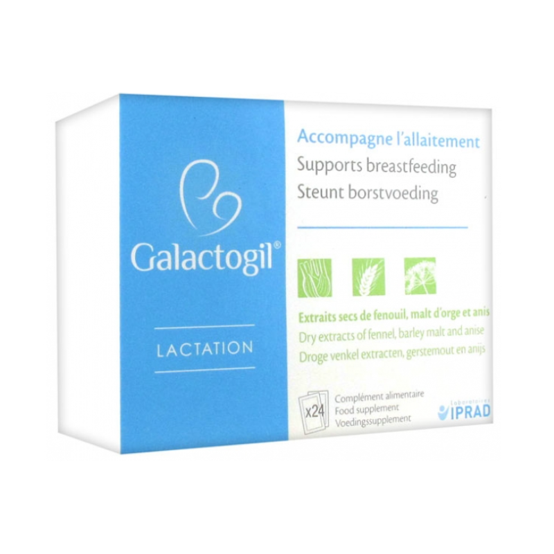Galactogil Lactation - The Natural Solution to Support Breastfeeding - Pack  of 3 Boxes of 24 Bags (3) : : Baby Products
