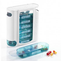 PILBOX 7 - Fixed weekly pill box - cooper