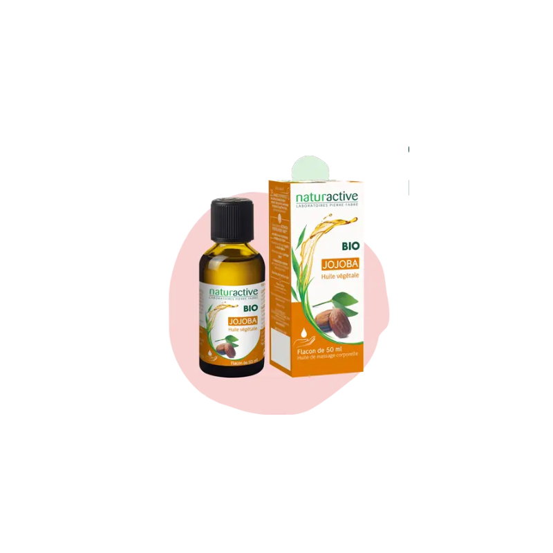 Organic Jojoba Vegetable Oil - Naturactive - 50 ml