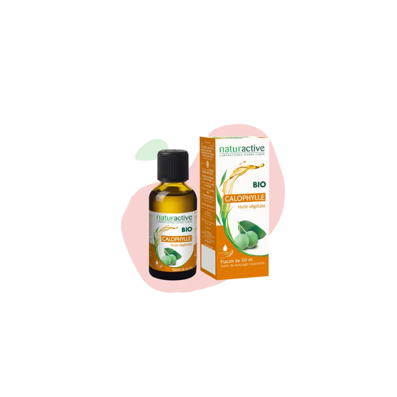 Organic Calophylle Vegetable Oil - Naturactive - 50 ml