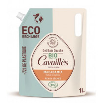 Eco Recharge Gel bain douche - Macadamia Bio - Rogé Cavaillès -1 L