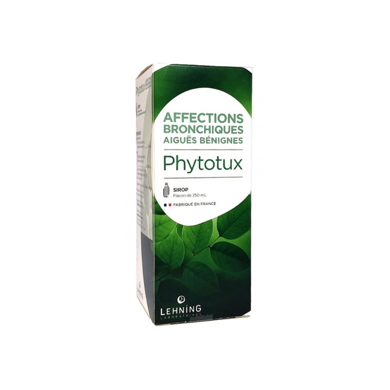 Sirop Phytotux - Affections Bronchiques - Lehning - 250ml