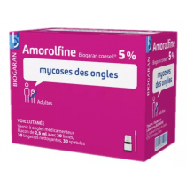 Amorolfine 5% - Nail Polish Adult - Biogaran Conseil - 2.5 ml