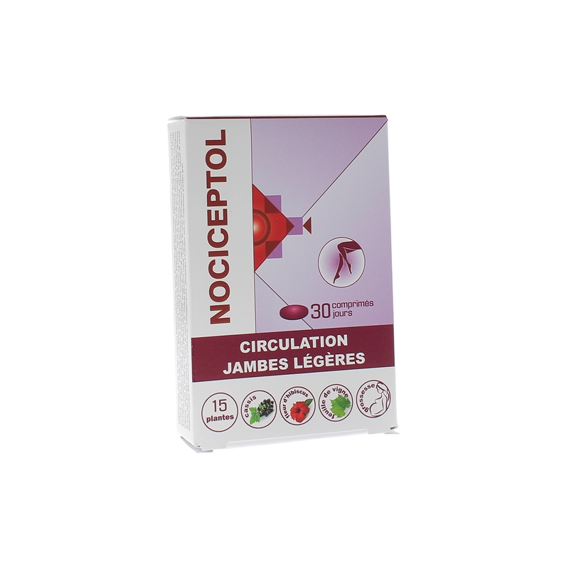 Nociceptol - Circulation & Jambes Légères - 30 comprimés