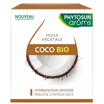 Coco Bio - Hydratation Intense - Huile Végétale - Phytosun Arôms - 100 ml