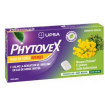 Phytovex - Intense Sore Throat - UPSA - 20 Tablets