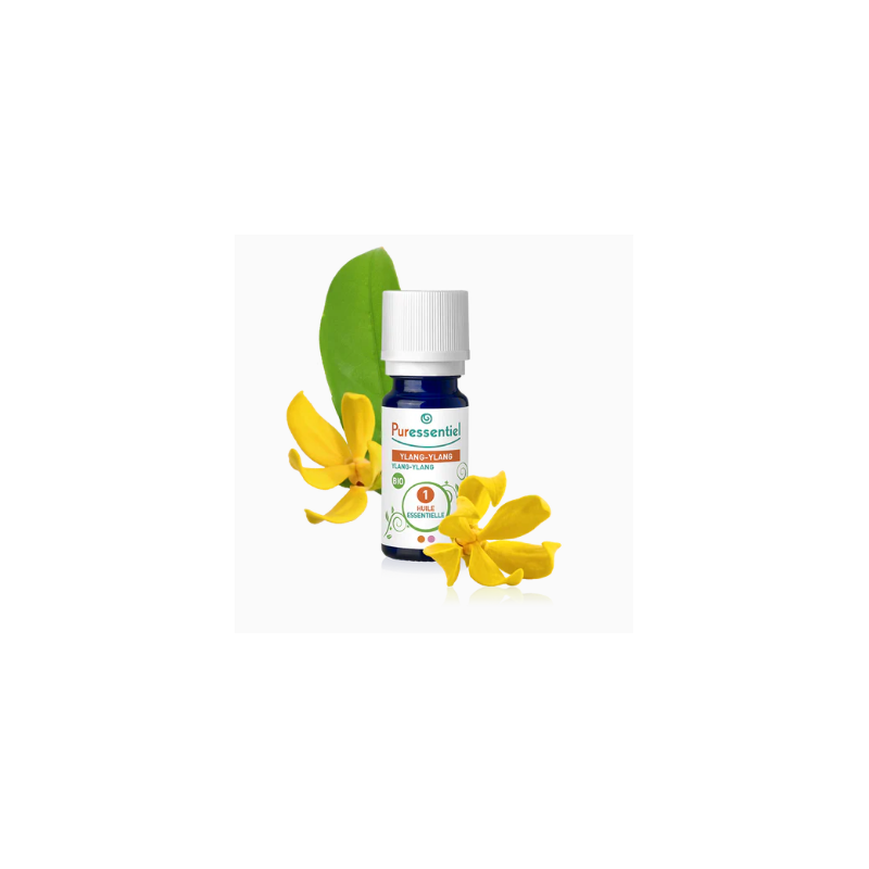 Organic Ylang Ylang Essential Oil, Puressentiel 5ml