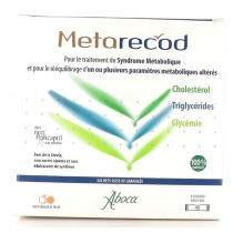 Metabolic syndrome - Cholesterol - Triglycerides - Blood sugar - Metarecod - 40 sticks