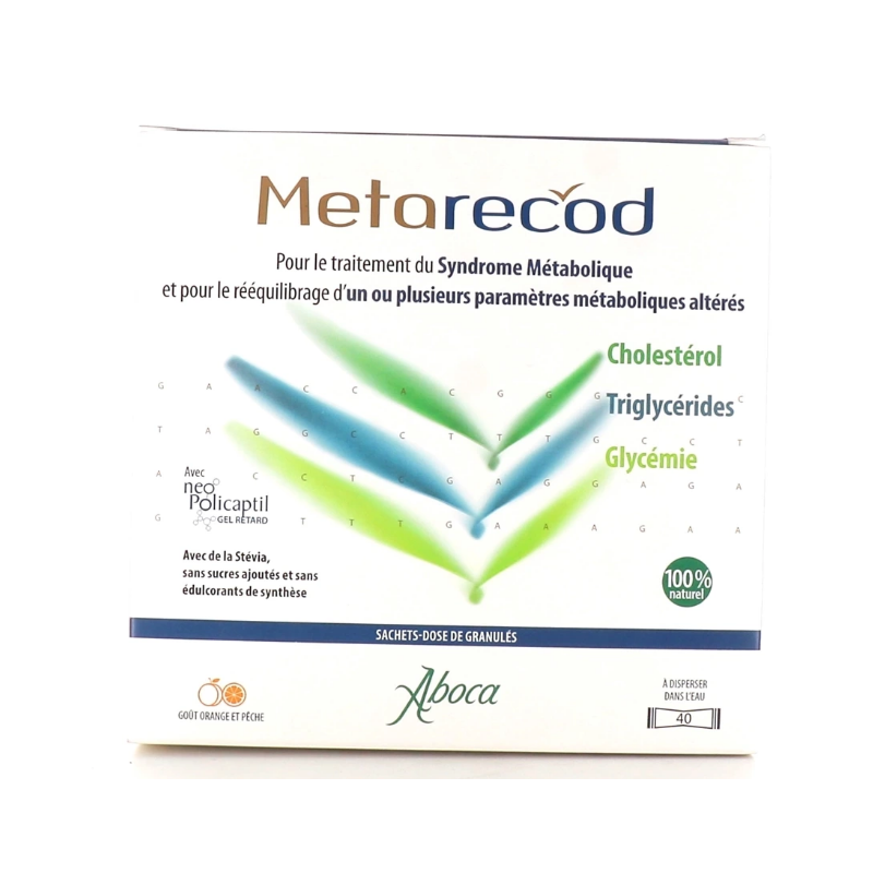 ABOCA METARECOD 40 SACHETS - Pharmacodel