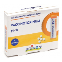 VACCINOTOXINUM 15ch - Doses globules -  Boiron - 4 unidoses