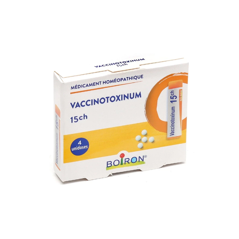 VACCINOTOXINUM 15ch - Doses globules -  Boiron - 4 unidoses