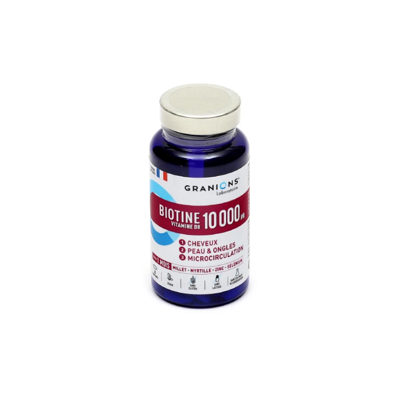Biotin 10000 µg - Hair & Nails - Granions - 60 tablets