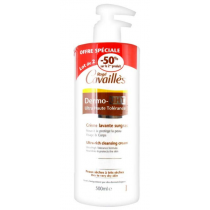Surgras Cleansing Cream - Dermo U.H.T - Dry to Very Dry Skin - Rogé Cavaillès - 2x500 ml