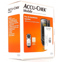 Blood Glucose Meter And Lancing Device - Blood Glucose Monitoring - Accu-Chek MOBILE - Starter Set