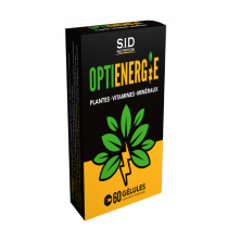 OptiEnergie - S.I.D Nutrition - Boite de 60 Gélules