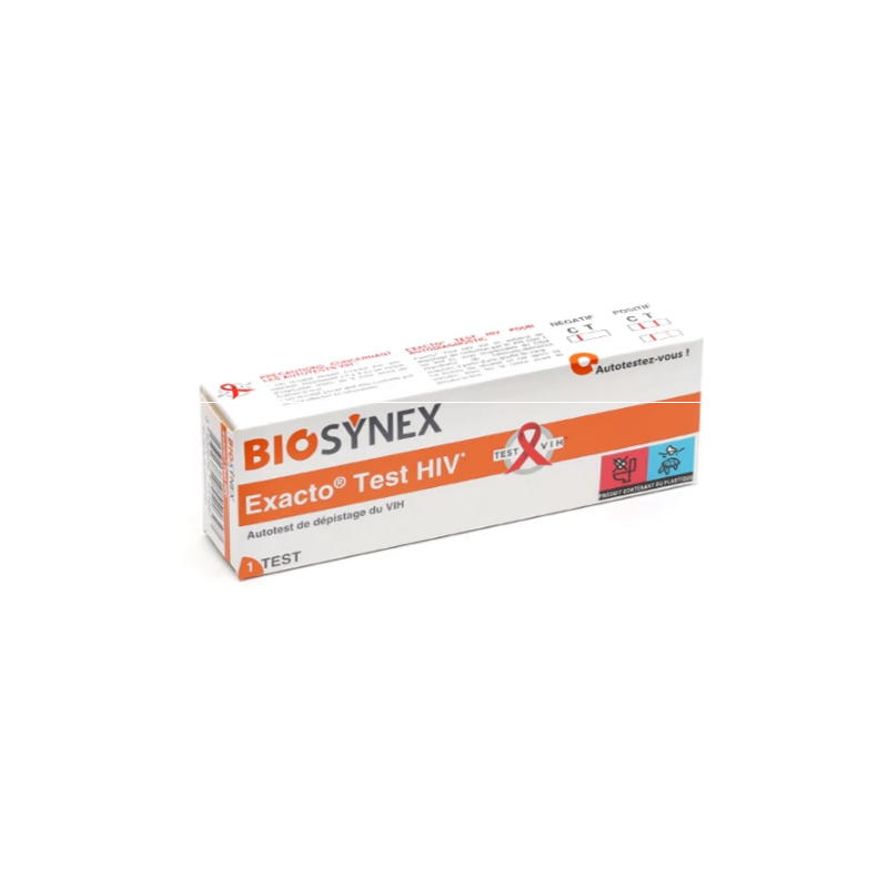 Autotest VIH - Biosynex - 1 Test - Exacto