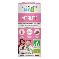 Vitalité - Réduit la Fatigue - Granions Kids Bio - 125 ml