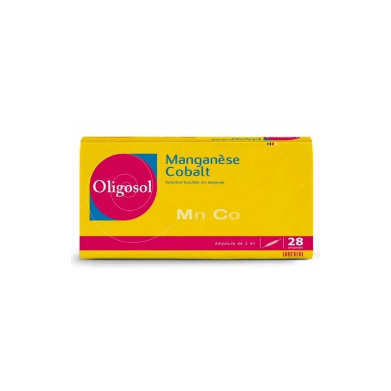 Manganese-Cobalt - Oligosol Mn Co - OLIGOSOL - 28 Drinking Ampoules