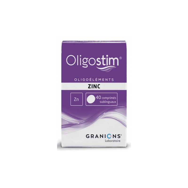 Oligostim - Zinc - Granions - 40 Comprimés Sublinguaux
