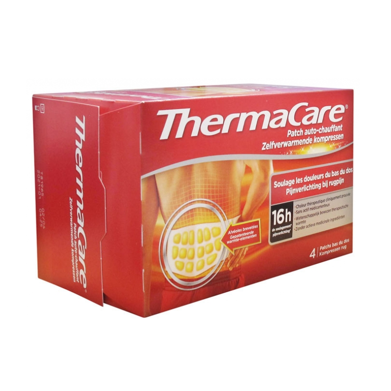Heating Patches - Lower Back - ThermaCare - 4 Patches