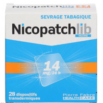 Nicopatchlib 14mg/24h - Sevrage Tabagique - 28 dispositifs transdermiques